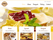 Tablet Screenshot of lamppostdiner.com